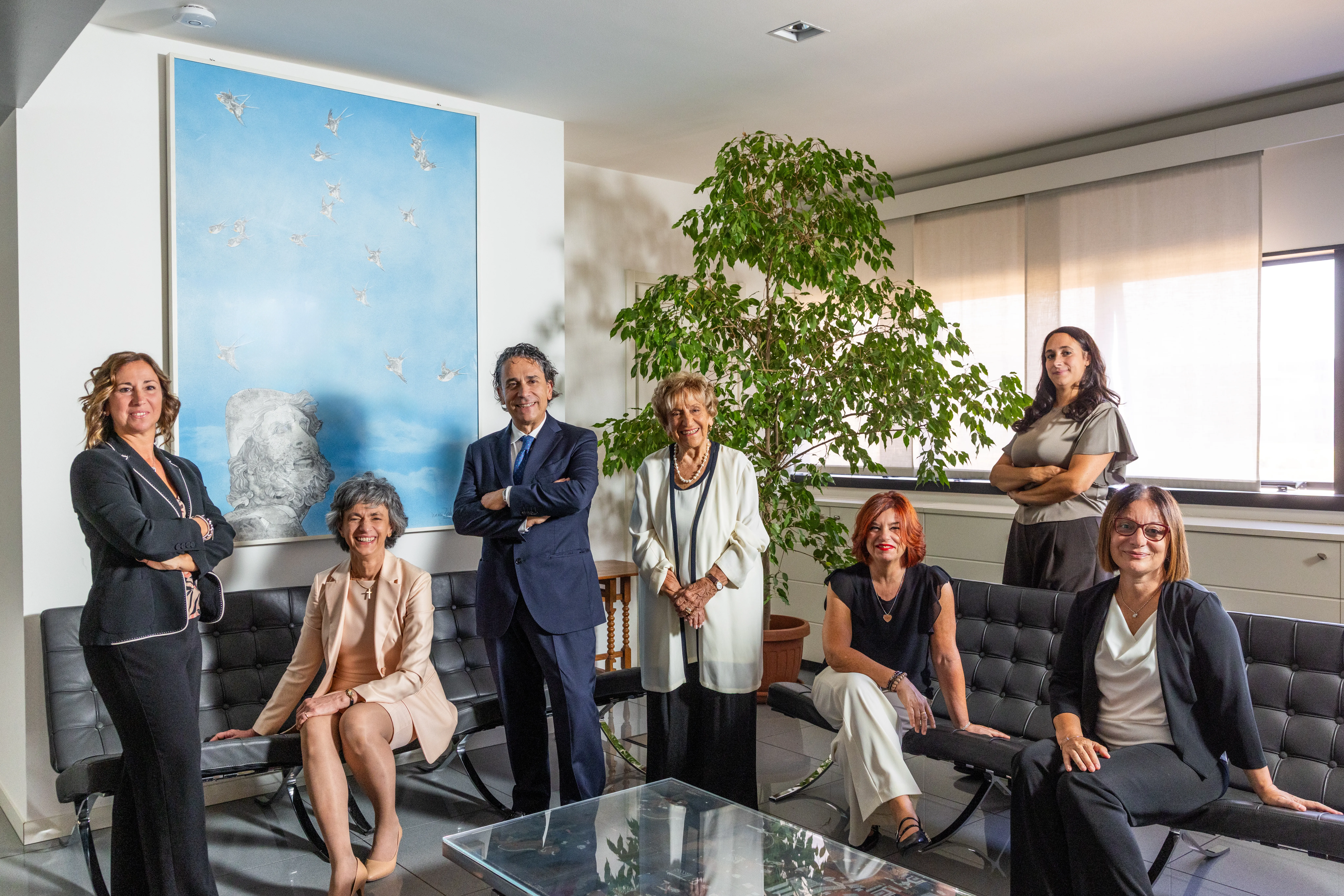 foto di tutto lo staff insieme