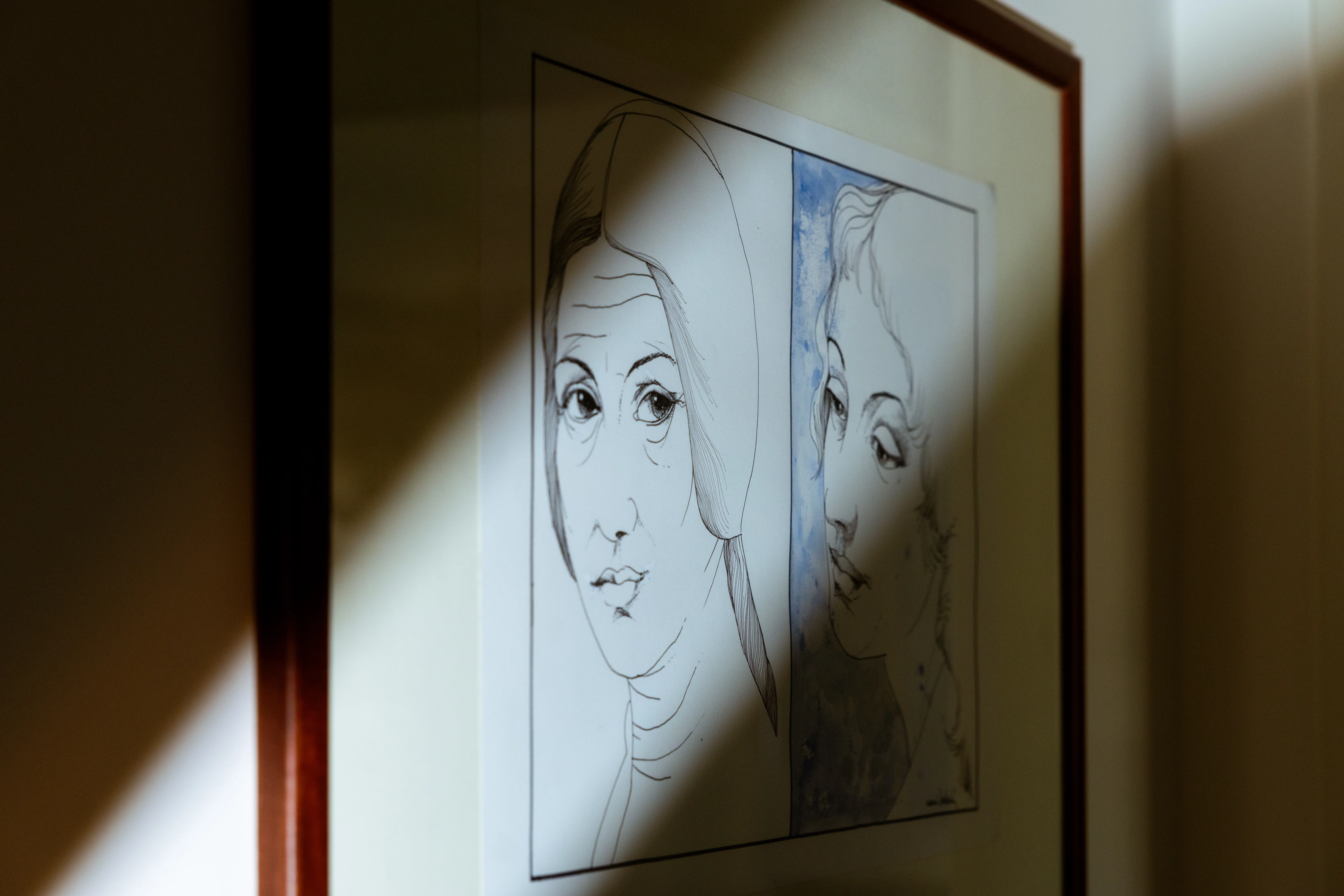 fotografia di un quadro dello studio