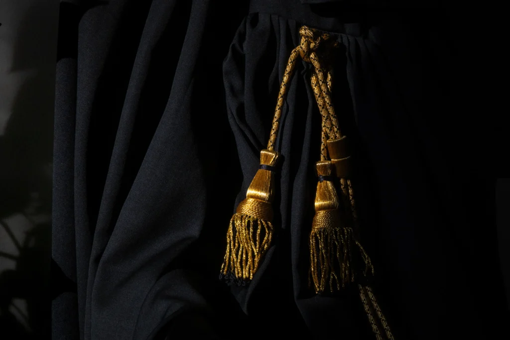 fotografia di una toga